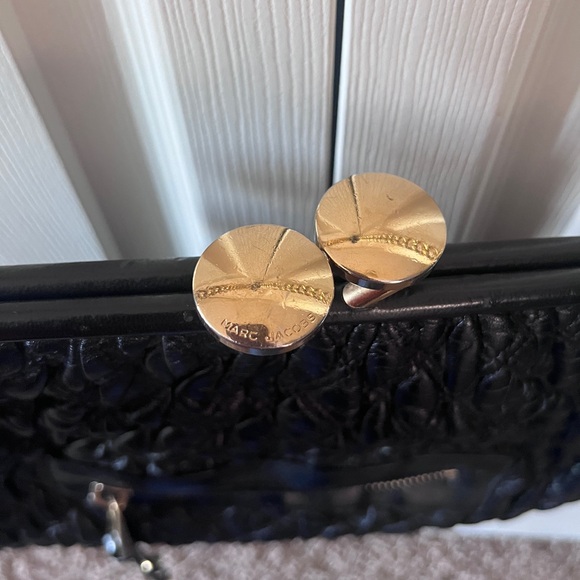 Marc Jacobs Black leather large clutch bag - Picture 7 of 8